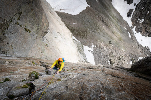 Voie des Français – Aiguille du Pouce / Droga Francuzow - Aiguille du Pouce