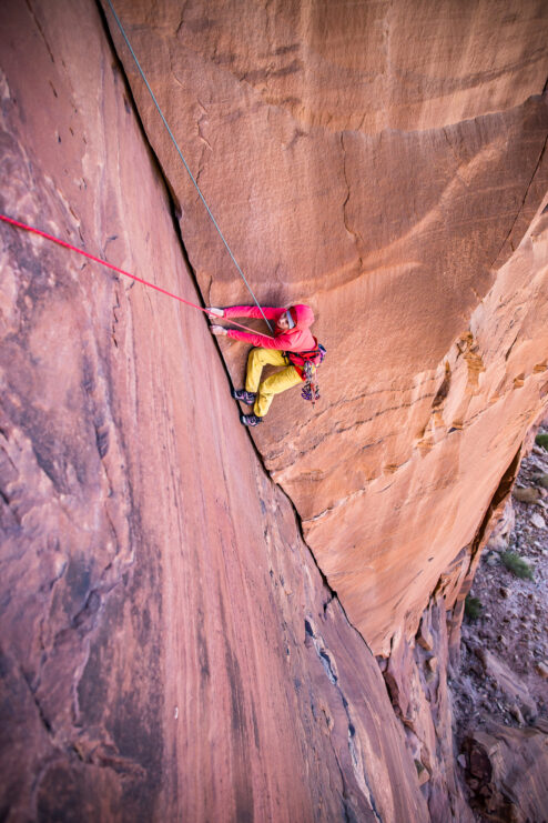 Climbing in Wadi Rum with an IFMGA Mountain Guide